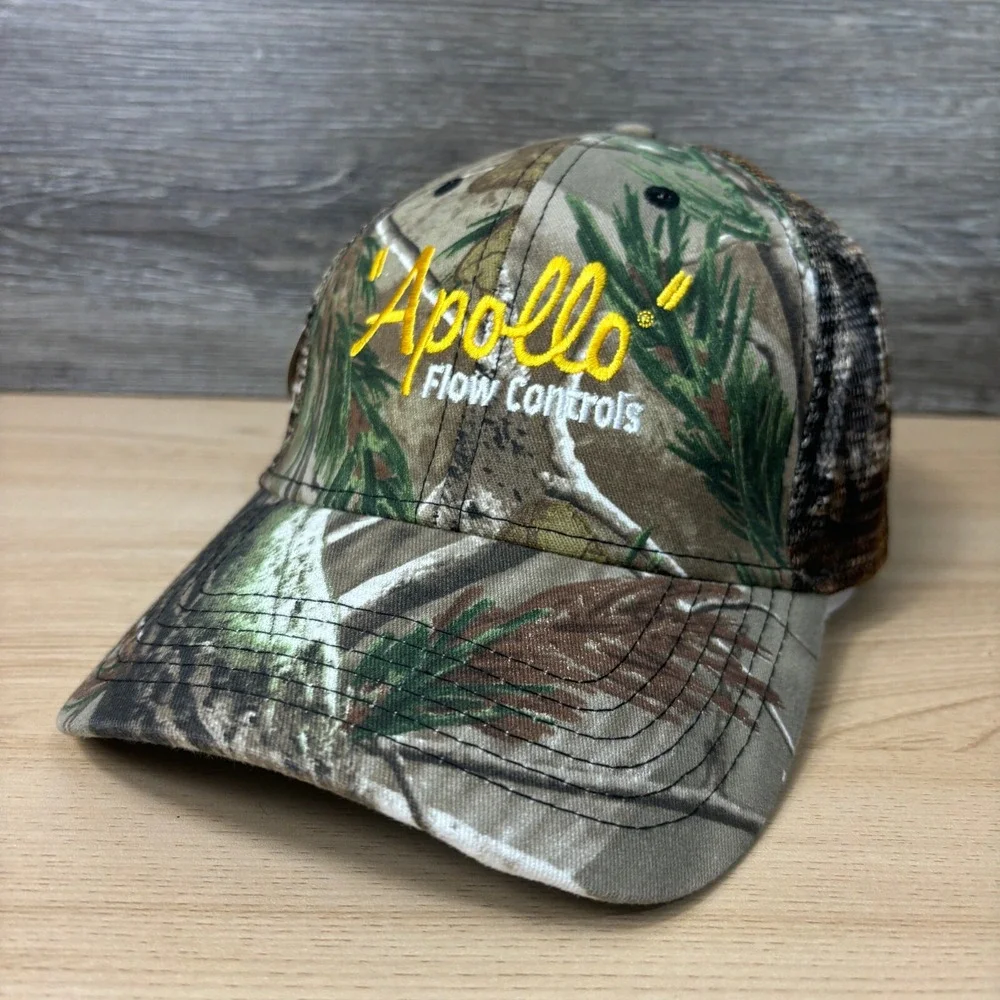 Realtree Hat Cap Snapback Camo Apollo Flow Controls‎ Hunting Realtree NWT